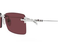 Occhiali da sole Gucci Uomo GG1941S003-SILVER-SILVER-RED56 - GG1941S003-SILVER-SILVER-RED56
